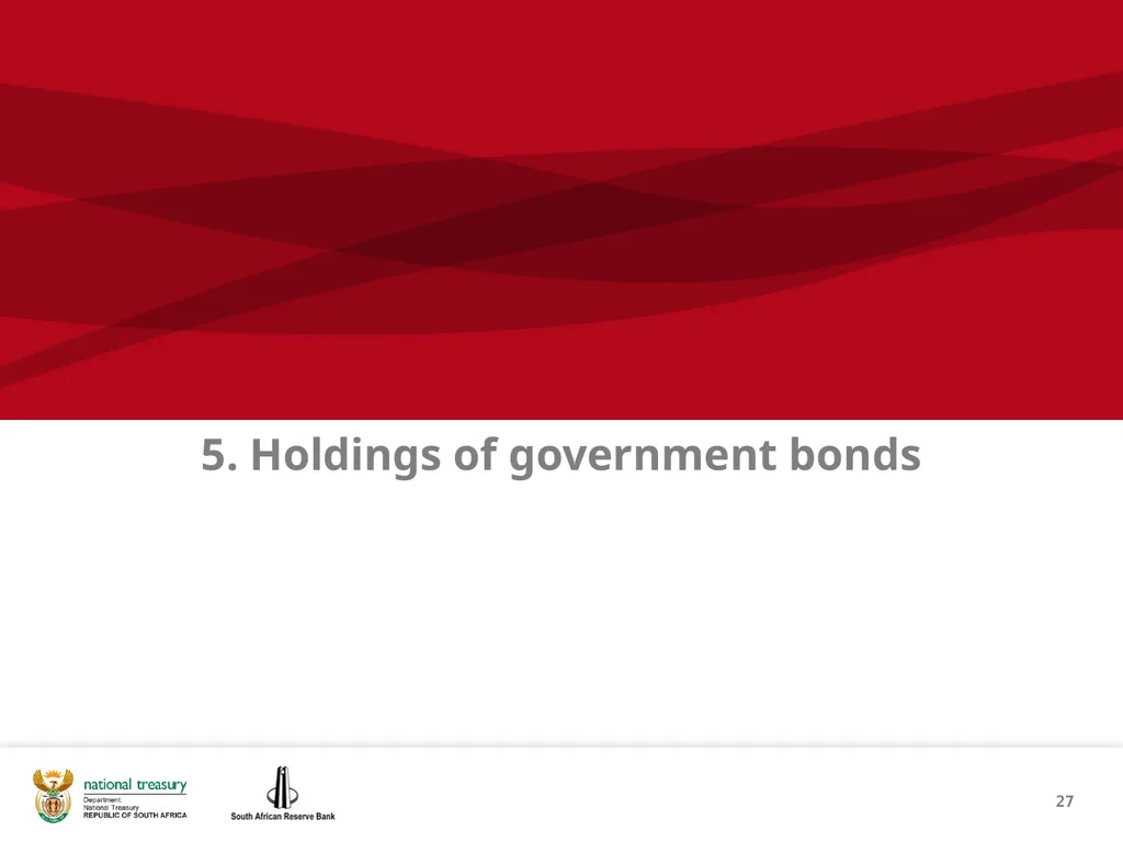1 THE REPUBLIC OF SOUTH AFRICA Investor - slide 27 of 40