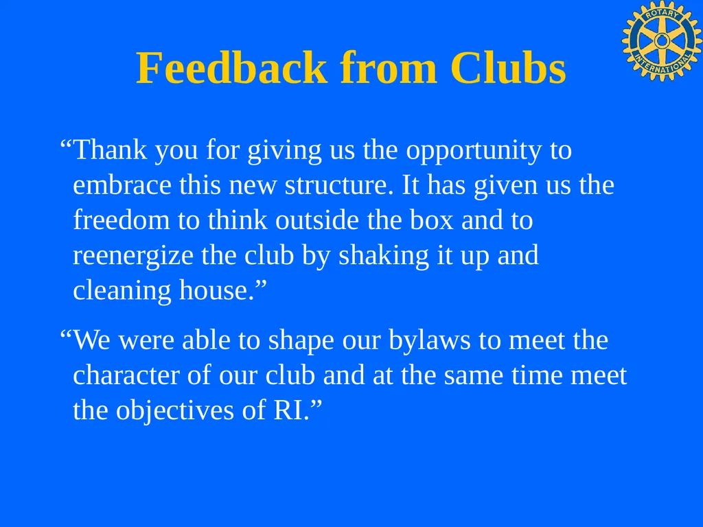Club Leadership Plan Recommended Administrative - slide 11 of 15
