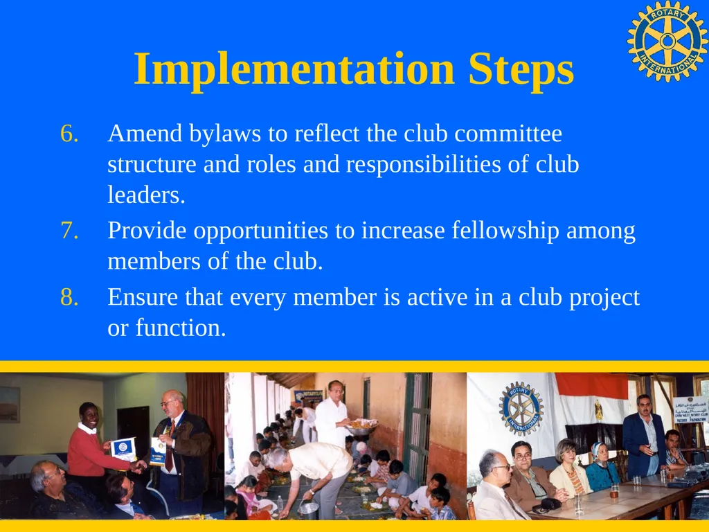 Club Leadership Plan Recommended Administrative - slide 7 of 15