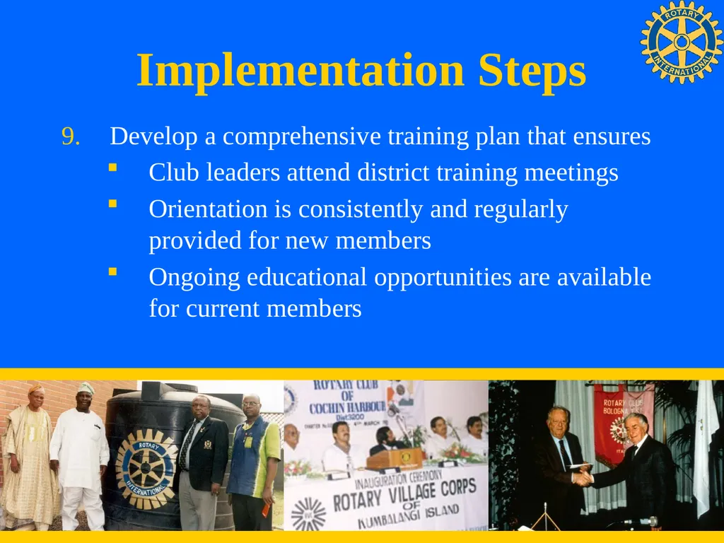 Club Leadership Plan Recommended Administrative - slide 8 of 15