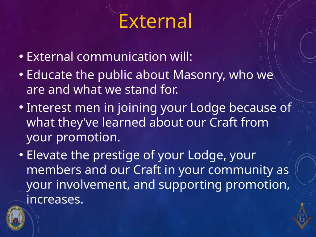 Masonic Leadership Training 8. Communication - slide 5 of 19
