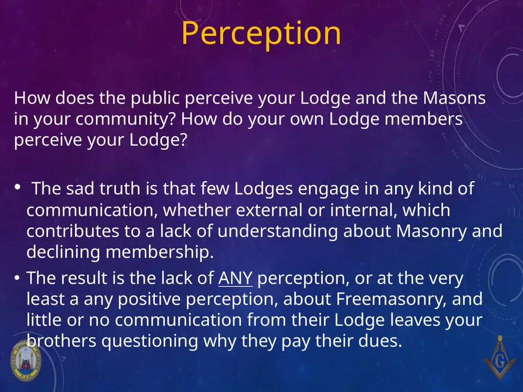 Masonic Leadership Training 8. Communication - slide 6 of 19