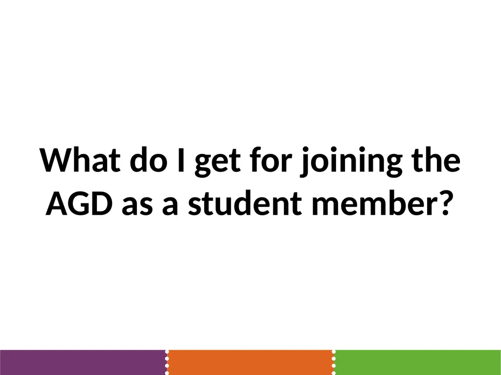 The Academy of General Dentistry Your Voice for - slide 7 of 23