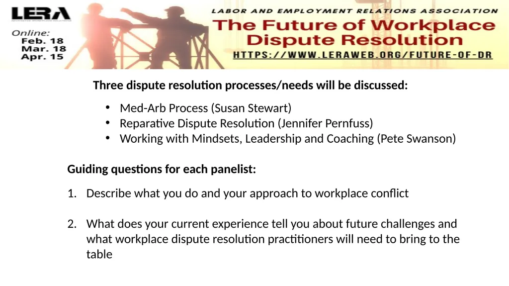Designing Dispute Resolution Processes to More - slide 10 of 16