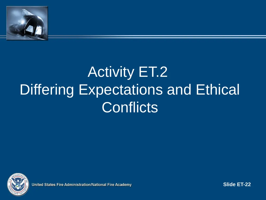 LEADERSHIP II FOR FIRE AND EMS: STRATEGIES FOR - slide 22 of 37