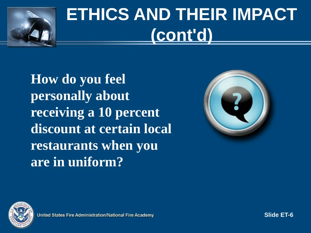 LEADERSHIP II FOR FIRE AND EMS: STRATEGIES FOR - slide 6 of 37
