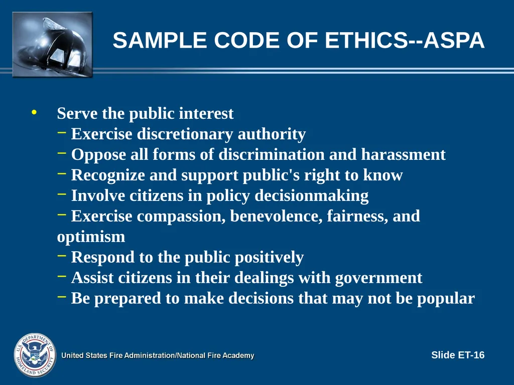 LEADERSHIP II FOR FIRE AND EMS: STRATEGIES FOR - slide 16 of 37