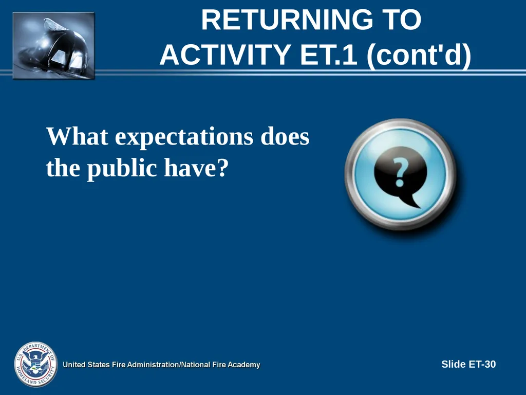LEADERSHIP II FOR FIRE AND EMS: STRATEGIES FOR - slide 30 of 37