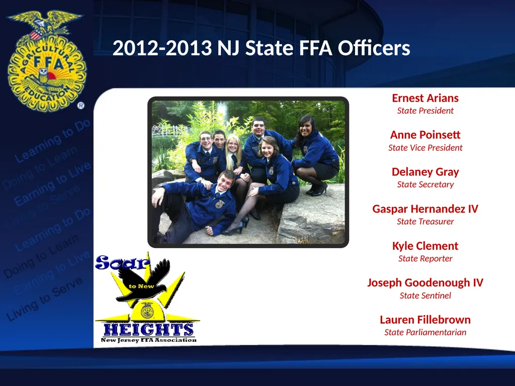 FFA Update 2012 Fall Ag Education Professional - slide 3 of 17