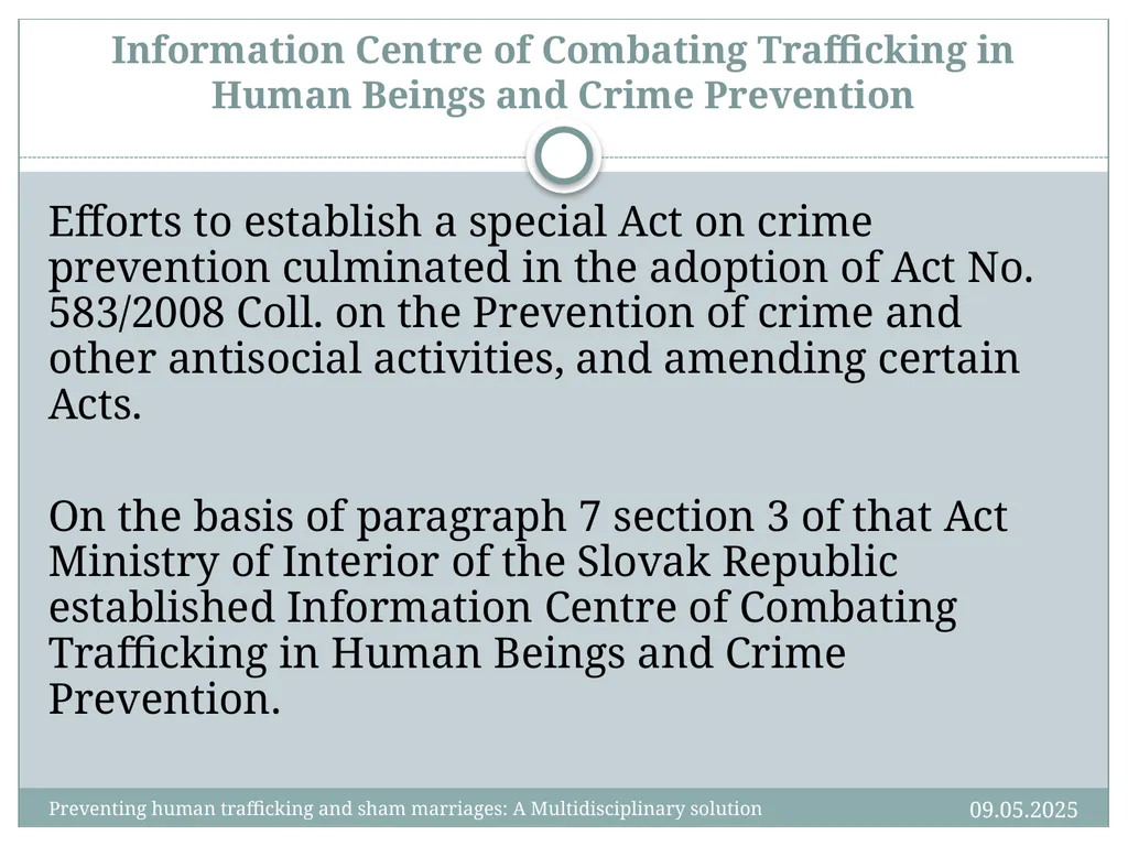 Jana Mitošinková Crime prevention department Lucia - slide 5 of 21
