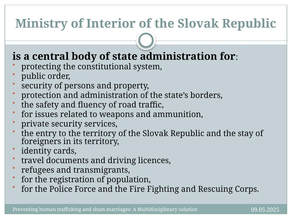 Jana Mitošinková Crime prevention department Lucia - slide 2 of 21