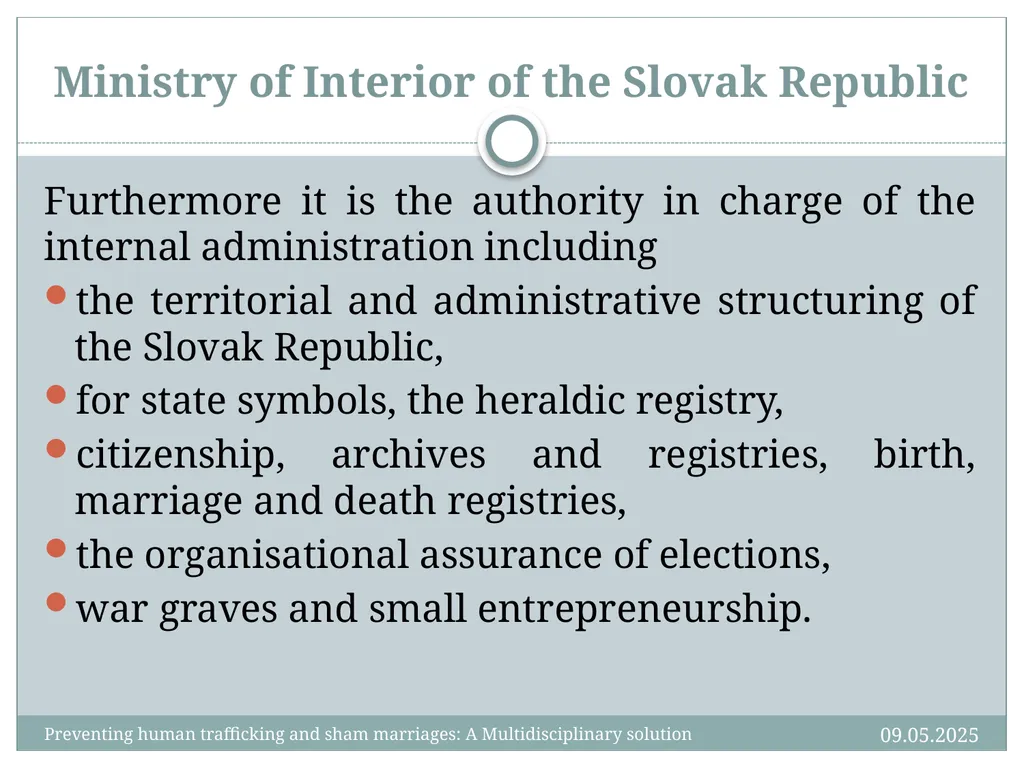 Jana Mitošinková Crime prevention department Lucia - slide 3 of 21