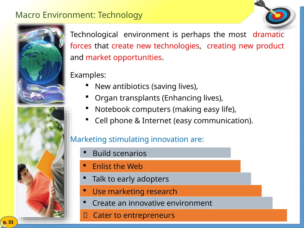 Marketing Management MARKETING ENVIRONMENT Market - slide 31 of 48