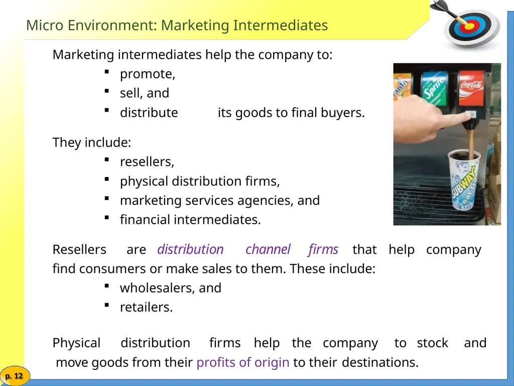 Marketing Management MARKETING ENVIRONMENT Market - slide 12 of 48