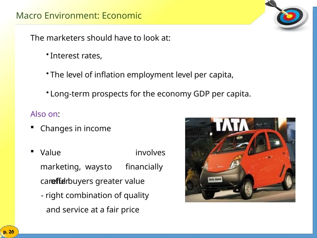 Marketing Management MARKETING ENVIRONMENT Market - slide 26 of 48