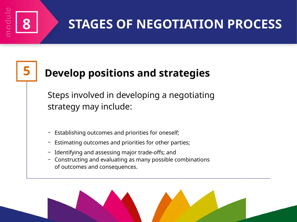 MODULE 8 Negotiating for Health Policy - slide 12 of 21