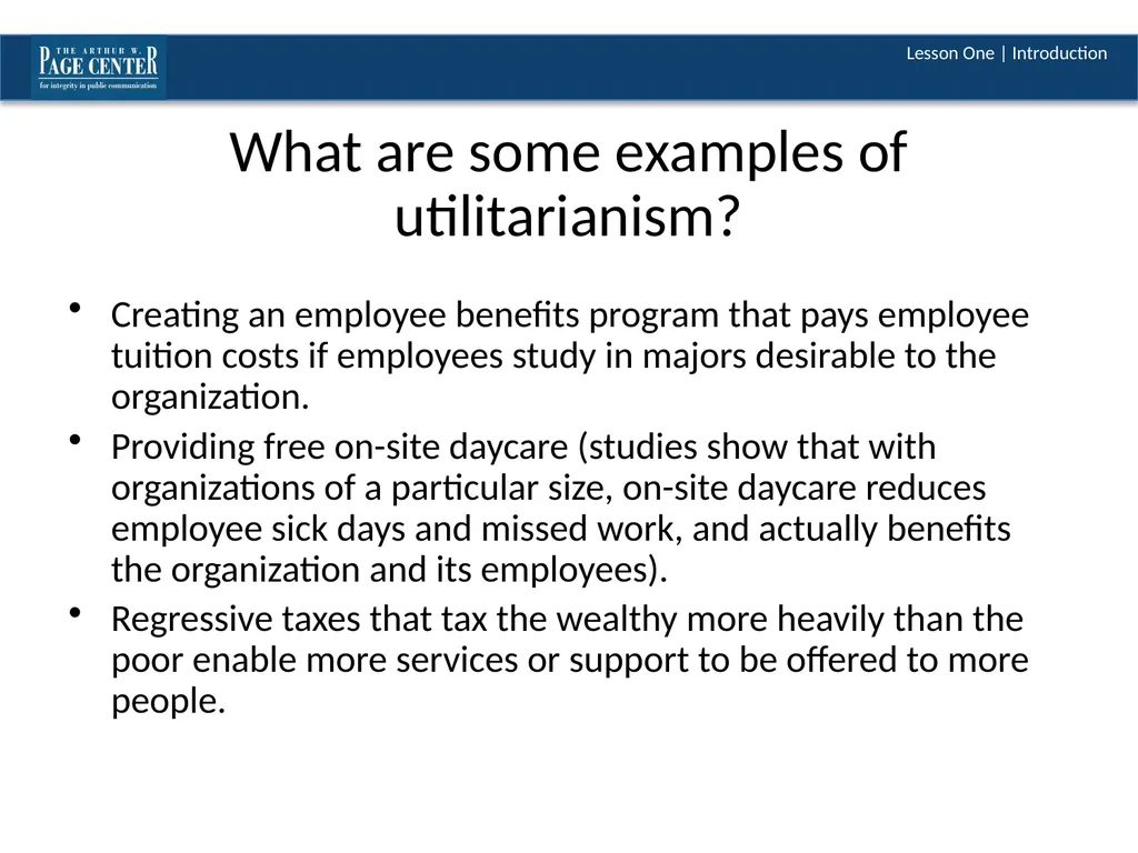 Ethical Decision Making Module Four | Lesson One - slide 34 of 37
