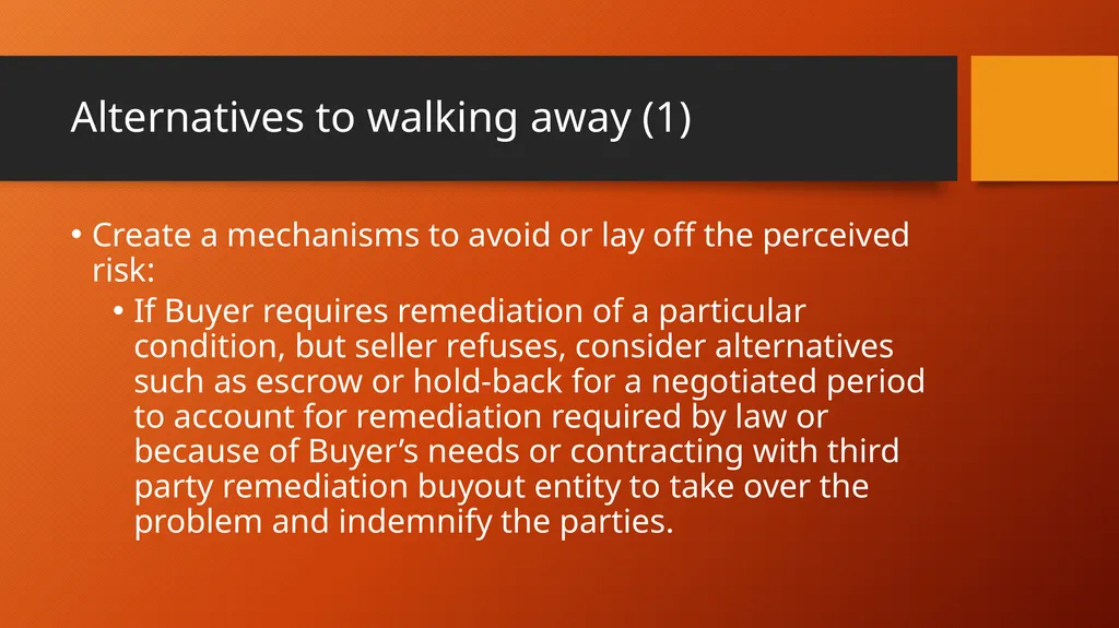 Fundamentals of Negotiating Environmental Issues - slide 22 of 35
