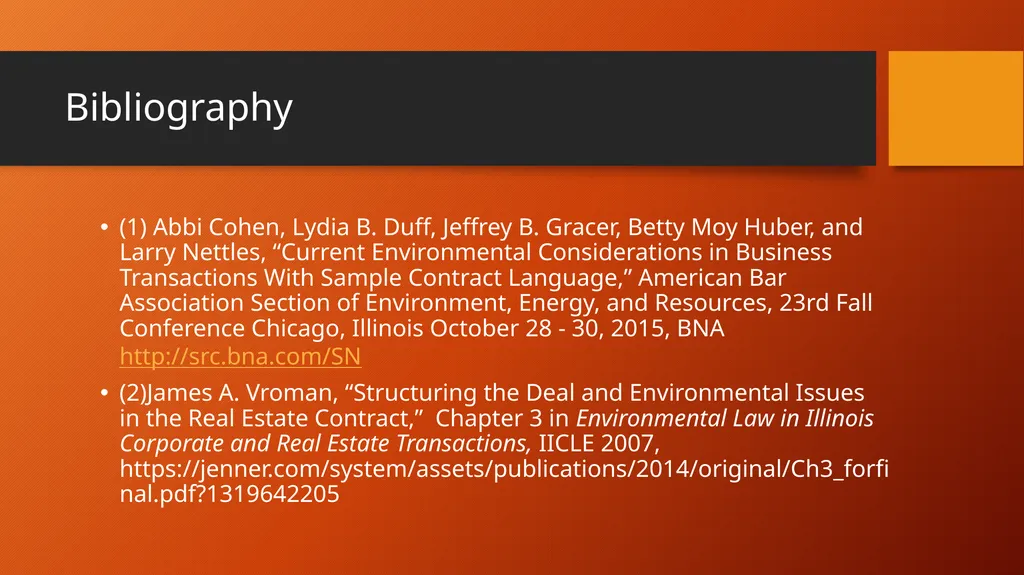 Fundamentals of Negotiating Environmental Issues - slide 33 of 35