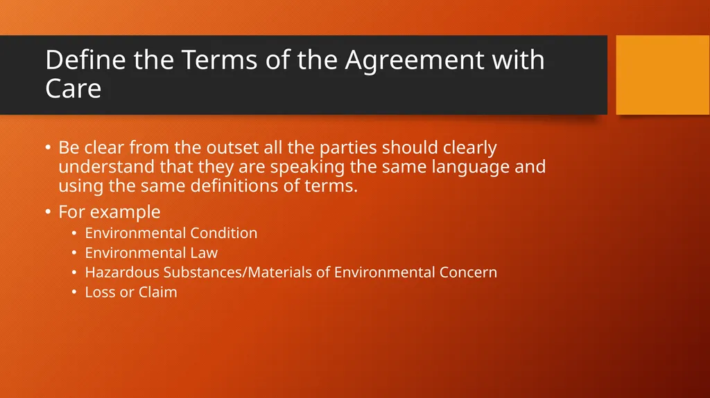 Fundamentals of Negotiating Environmental Issues - slide 7 of 35