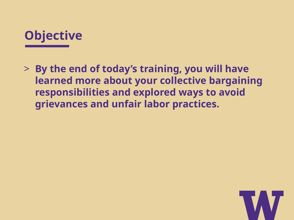 LABOR RELATIONS 101: Collective Bargaining Basics - slide 2 of 29