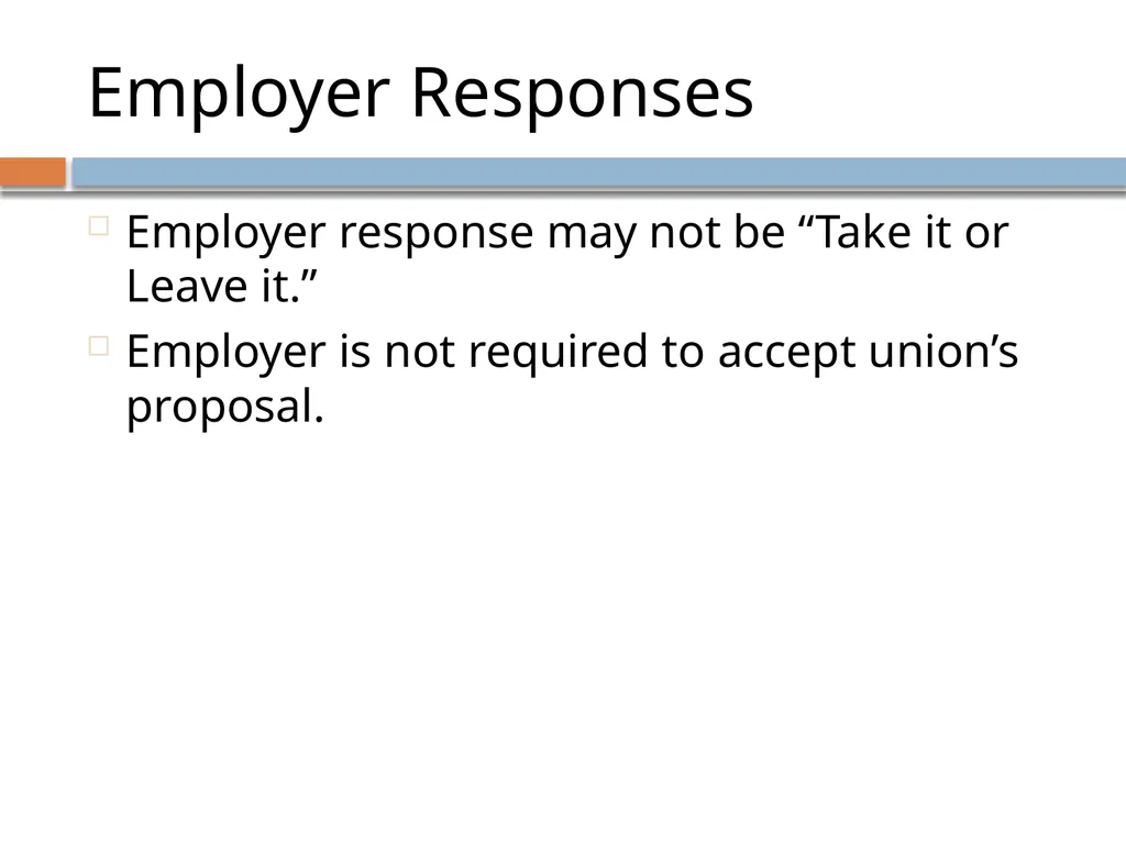 Collective Bargaining: A PRIMER FOR NEGOTIATIONS - slide 42 of 74