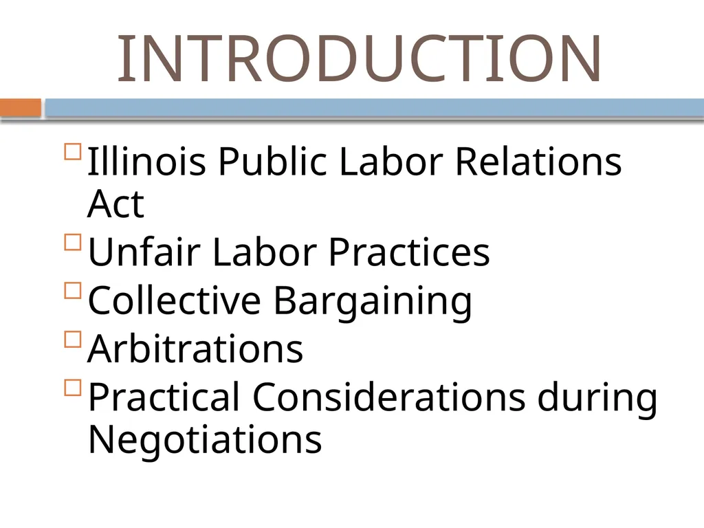 Collective Bargaining: A PRIMER FOR NEGOTIATIONS - slide 2 of 74