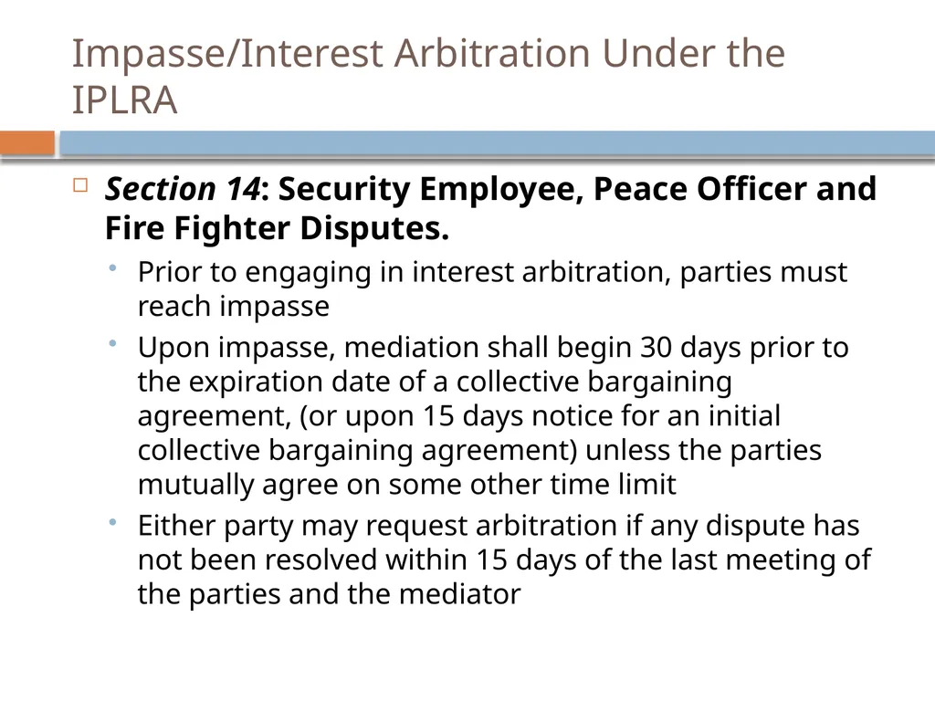 Collective Bargaining: A PRIMER FOR NEGOTIATIONS - slide 35 of 74