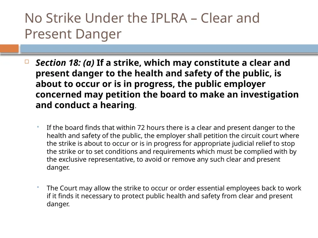 Collective Bargaining: A PRIMER FOR NEGOTIATIONS - slide 36 of 74