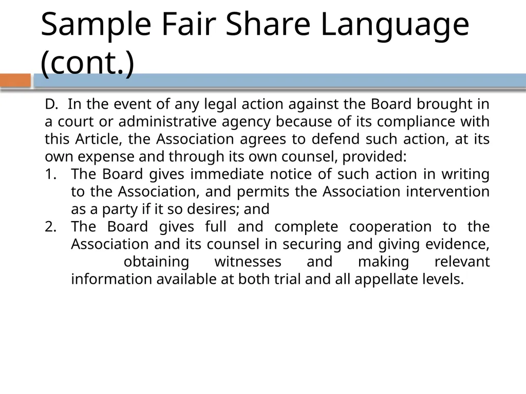 Collective Bargaining: A PRIMER FOR NEGOTIATIONS - slide 68 of 74