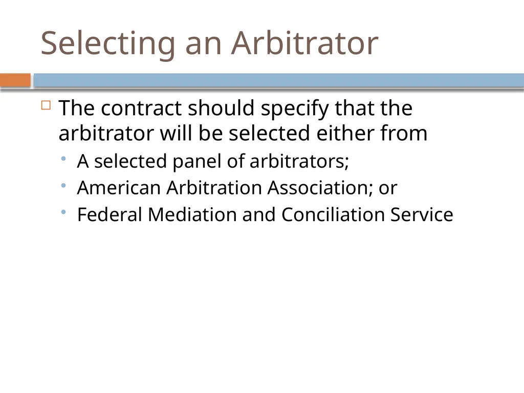 Collective Bargaining: A PRIMER FOR NEGOTIATIONS - slide 28 of 74