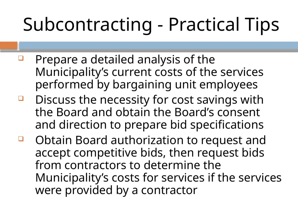 Collective Bargaining: A PRIMER FOR NEGOTIATIONS - slide 57 of 74