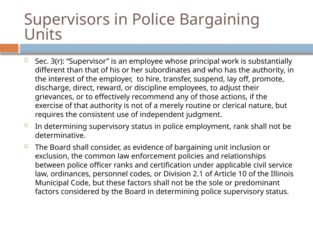 Collective Bargaining: A PRIMER FOR NEGOTIATIONS - slide 7 of 74