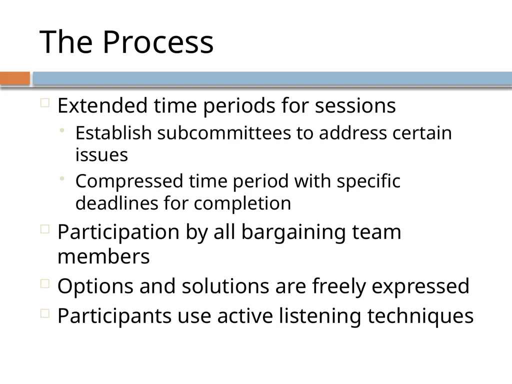 Collective Bargaining: A PRIMER FOR NEGOTIATIONS - slide 50 of 74