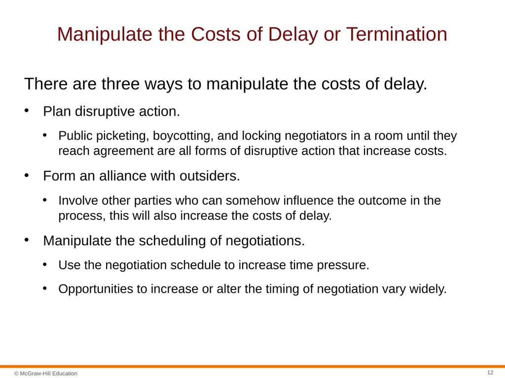 Negotiation Section 01: Negotiation Fundamentals - slide 12 of 31