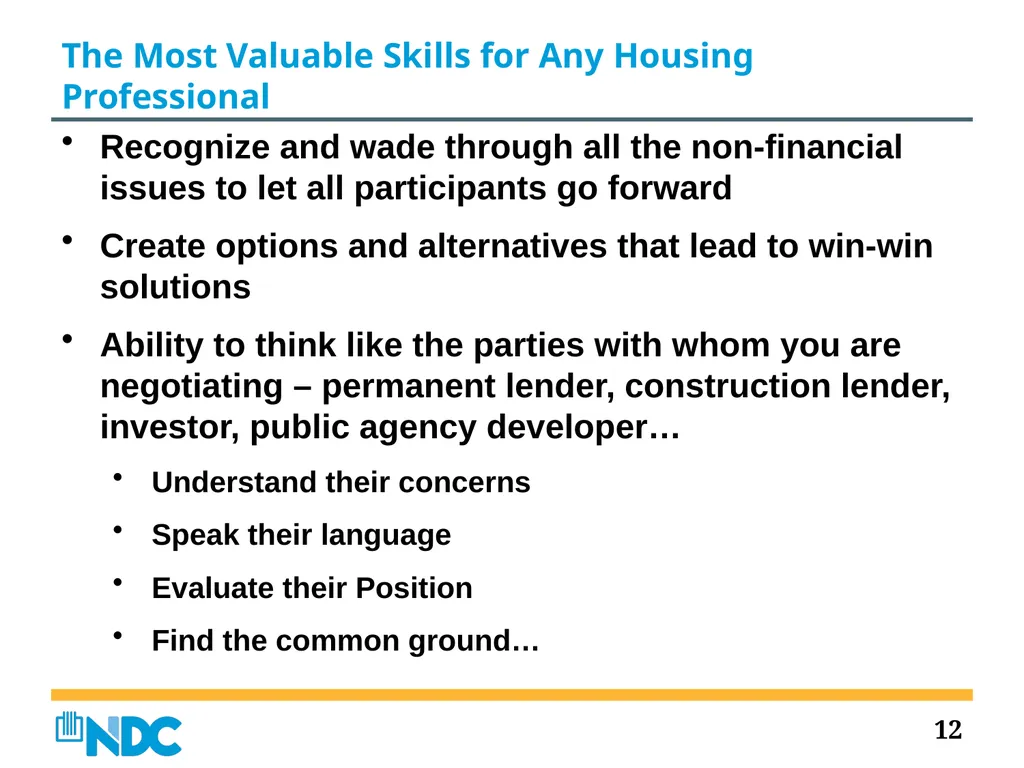 2018 Housing Colorado NOW Problem Solving and - slide 12 of 13