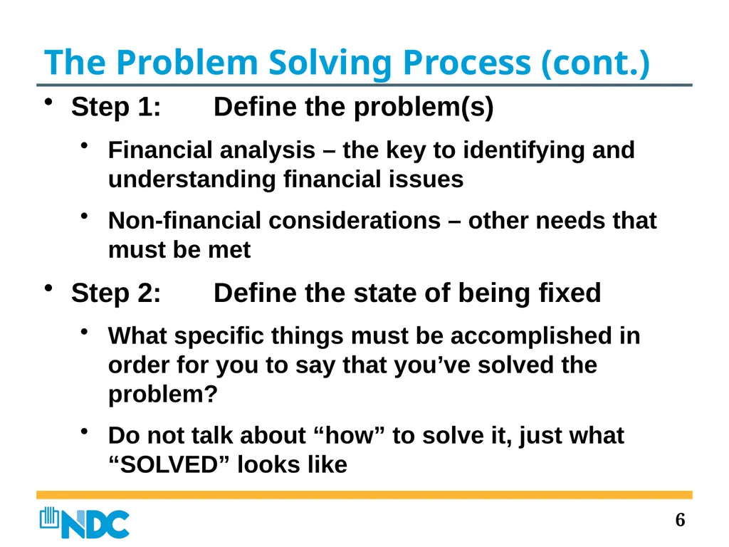 2018 Housing Colorado NOW Problem Solving and - slide 6 of 13