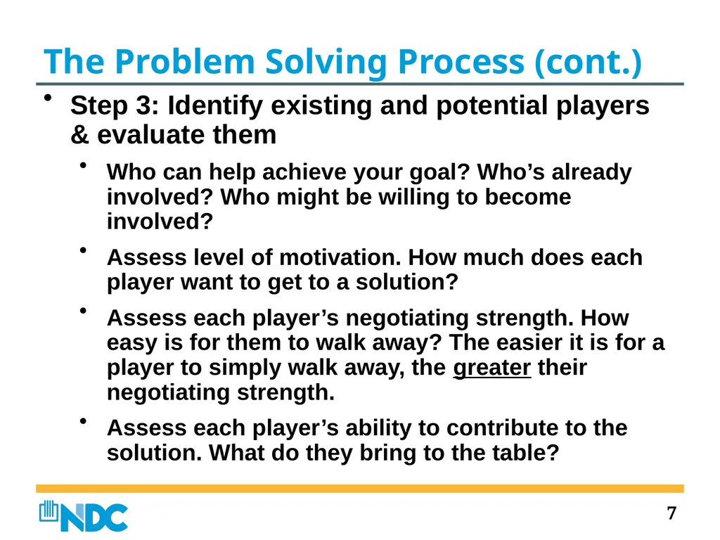 2018 Housing Colorado NOW Problem Solving and - slide 7 of 13