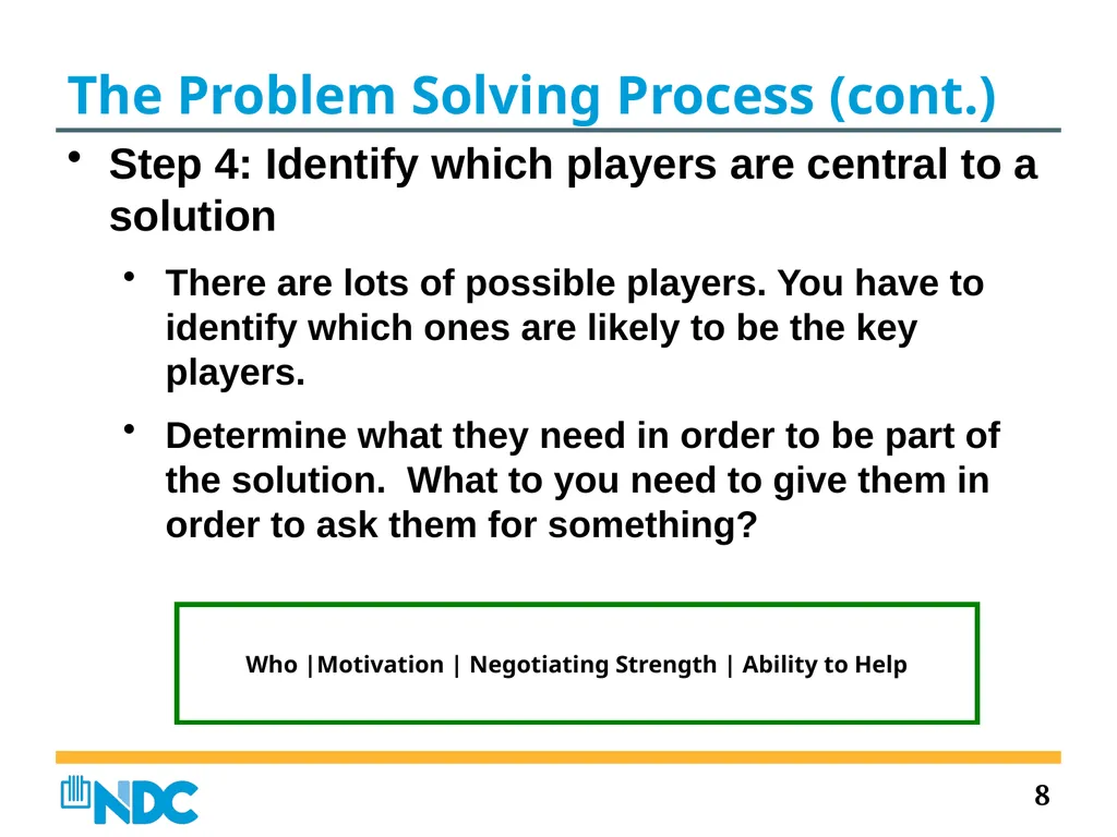 2018 Housing Colorado NOW Problem Solving and - slide 8 of 13