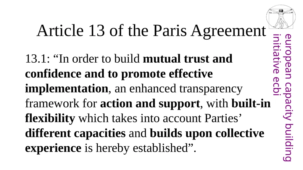 Transparency of Action and Support under the Paris - slide 2 of 17