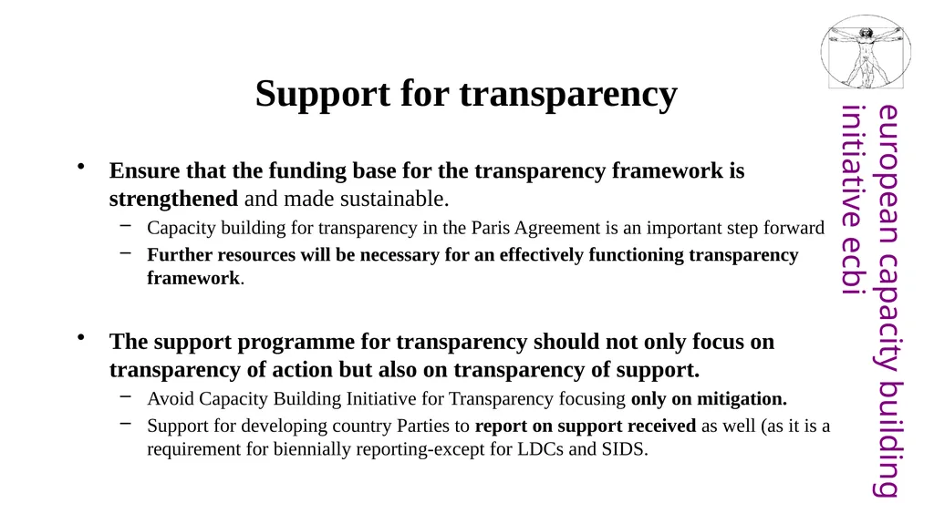 Transparency of Action and Support under the Paris - slide 15 of 17