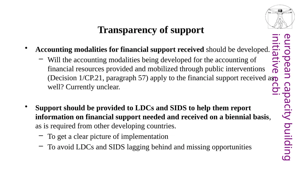 Transparency of Action and Support under the Paris - slide 13 of 17