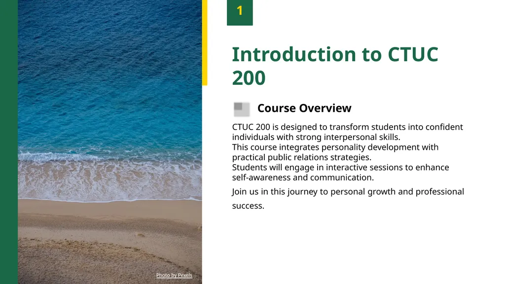 Unlocking Potential: CTUC 200 Master Your - slide 3 of 14