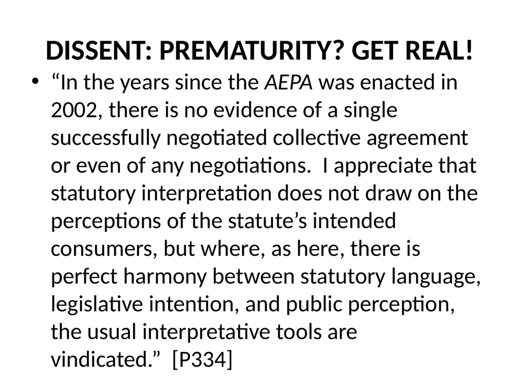 SUMMARY OF THE SCC DECISION AND REASONS IN FRASER - slide 37 of 57