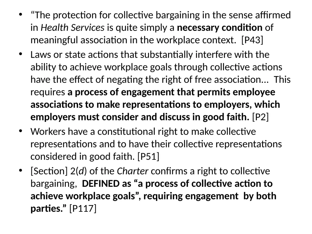 SUMMARY OF THE SCC DECISION AND REASONS IN FRASER - slide 12 of 57