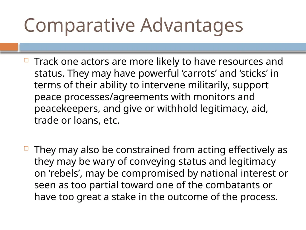 Ir312 Diplomacy Track I & Track II Diplomacy Dr. - slide 33 of 35