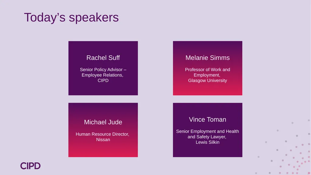 CIPD webinar: Working constructively with trade - slide 3 of 15