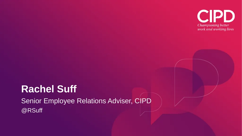 CIPD webinar: Working constructively with trade - slide 6 of 15
