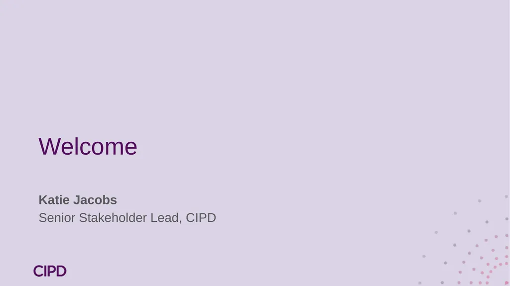 CIPD webinar: Working constructively with trade - slide 2 of 15