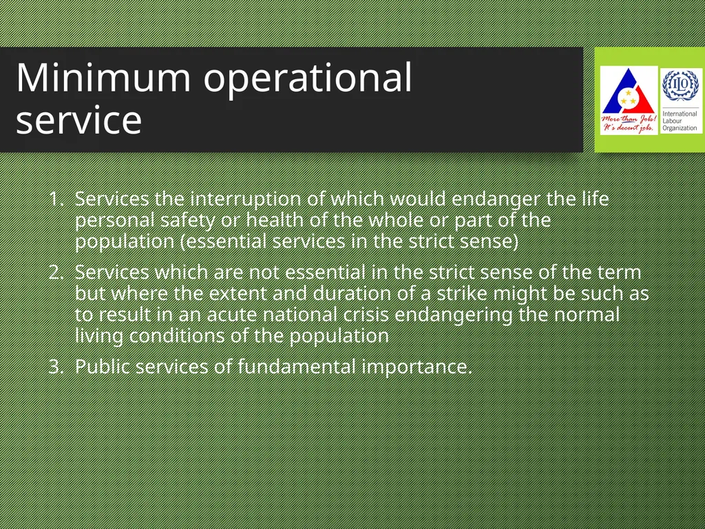 Freedom of Association Standards and Principles - slide 30 of 68